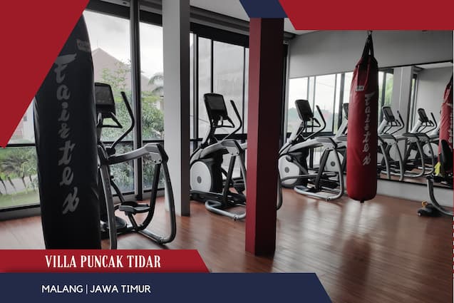 Fitness Center - Villa Puncak Tidar (2)