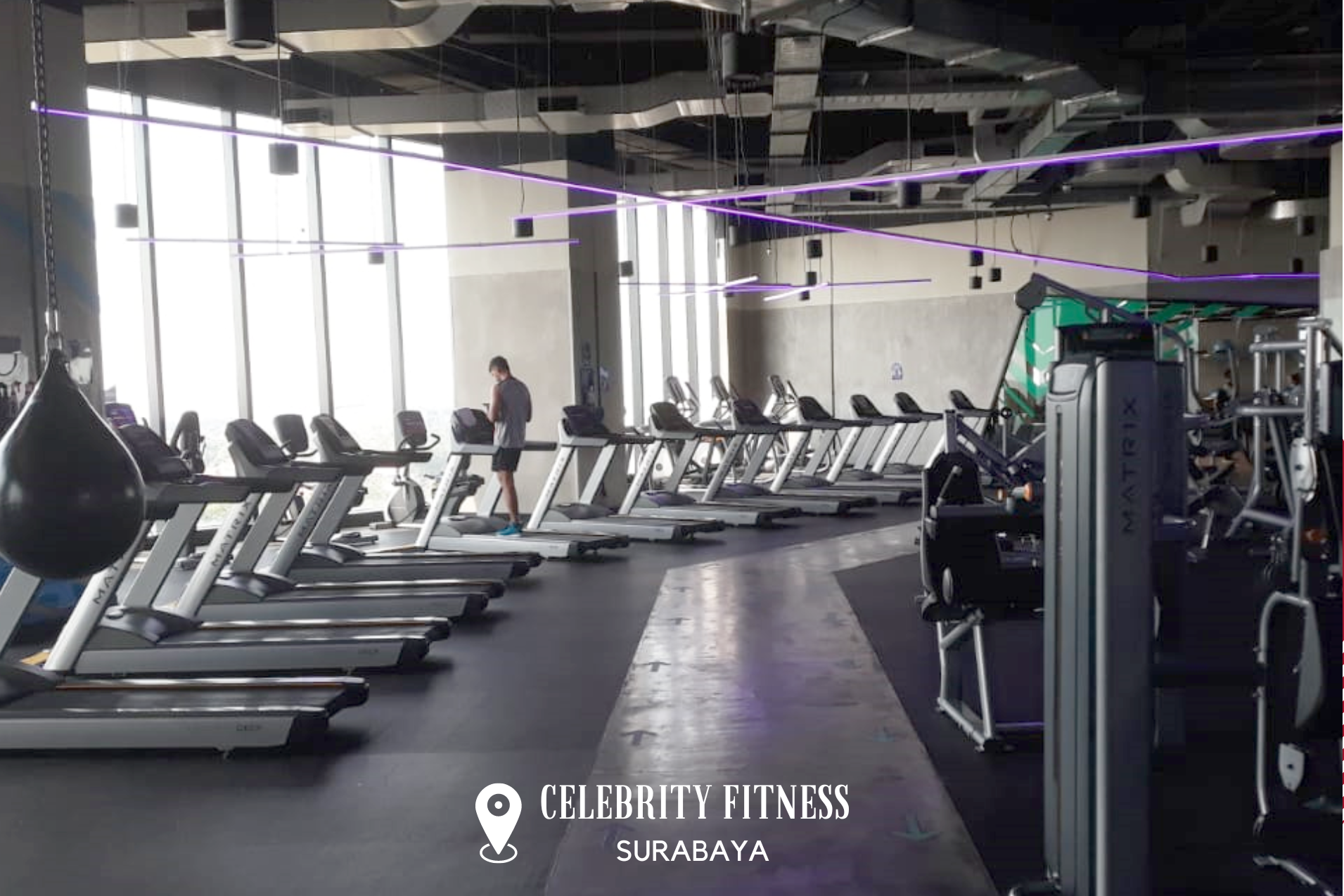 fitness center - celebrity fitness surabaya (1)