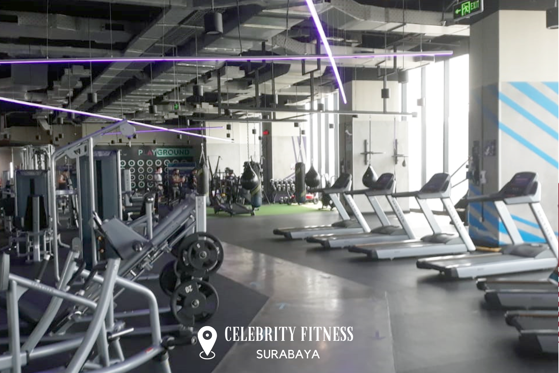 fitness center - celebrity fitness surabaya (2)