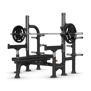 Magnum Olympic Flat Bench w/Safety Arms